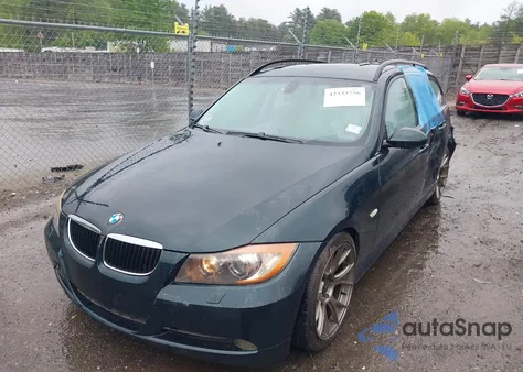 2007 BMW 328Xi из США, поврежденный, VIN WBAVT73557FZ36066